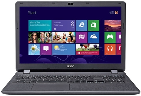 Acer ES1-512/N2840/4GB Ram/1TB HDD/DVD-RW/15