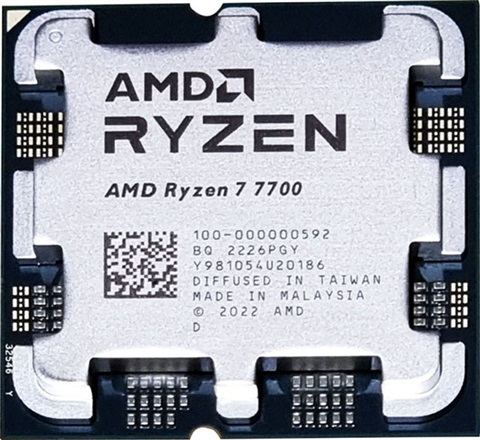 AMD Ryzen 7 7700X: 8-core, 16-thread Powerhouse - 4.5 GHz Base