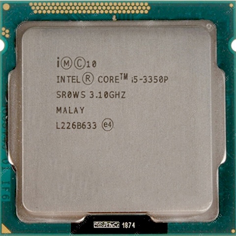 Intel Core i5-3350P LGA1155 CeX (IE): Buy, Sell, Donate