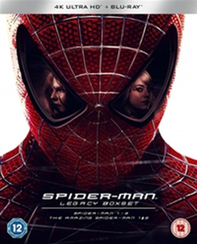 Spider-Man Legacy 5-Film Collection (12) 4K UHD+BR - CeX (IE): - Buy, Sell,  Donate