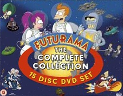 Futurama Seasons 1-4 2006 Release (12) 15 Disc CeX (IE): Buy