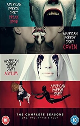 American Horror Story Seasons 1-4 (18) 16 Disc CeX (IE): Buy