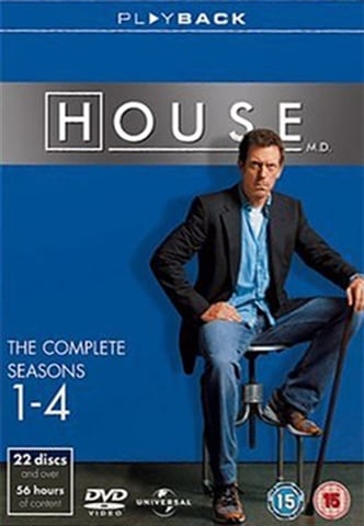 House Season 1-4 Complete (15) 22 Disc CeX (IE): Buy, Sell