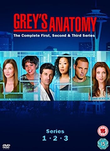 Grey's Anatomy Seasons 1-3 (15) 14 Disc CeX (IE): Buy, Sell