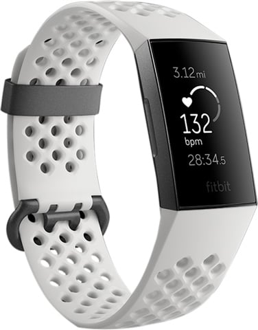 Fitbit Charge Advanced Health Fitness Tracker Frost White