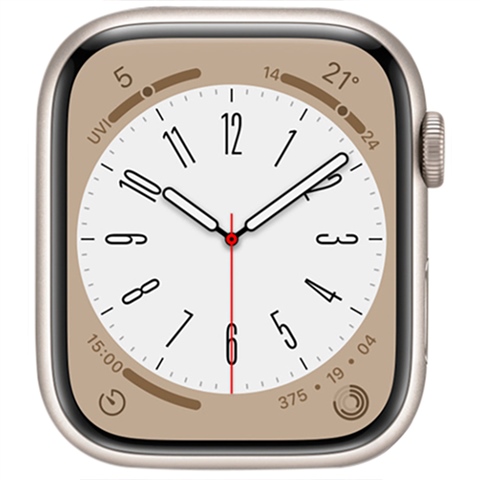 Watch Series (GPS) NO STRAP, Starlight Aluminium, 45mm, B CeX