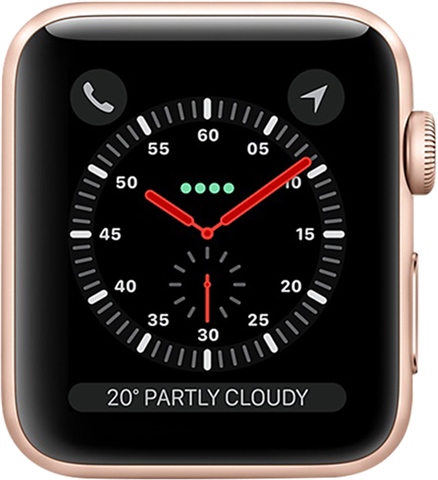 Watch Series (GPS) NO STRAP, Gold Aluminium, 42mm, C CeX (IE - Main Image