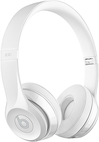 Beats Solo 3 Wireless- Gloss White, B 