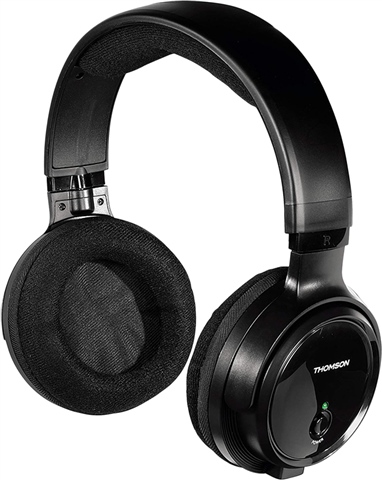 Thompson WHP3001BK Over Ear UHF Wireless Headphones B