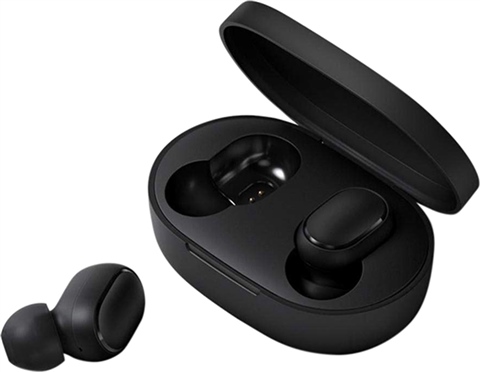 Redmi airdots black bluetooth earphones youth mi true wireless headphones bluetooth 5.0 tws 400mah charging outlet case