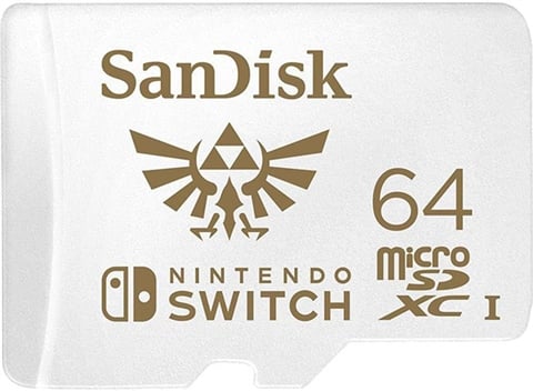 SanDisk Nintendo Switch 64GB microSDXC Card Yoshi UHS-I CeX (IE