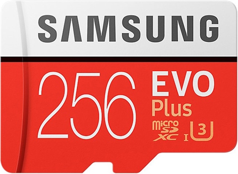  Samsung EVO Select 256GB microSDXC UHS-I U3 130MB/s Full HD &  4K UHD Memory Card inc. SD-Adapter (MB-ME256KA/EU), Blue : Electronics