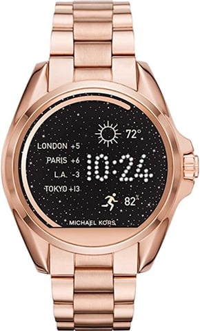 rose gold michael kors watch smartwatch