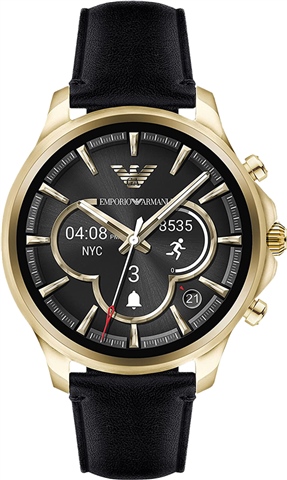 Armani gold smartwatch best sale