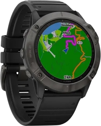 Garmin fenix best sale 6x sapphire black