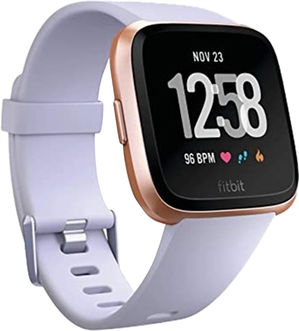 Fitbit Versa Fitness Activity Tracker - outlet Periwinkle/Rose Gold