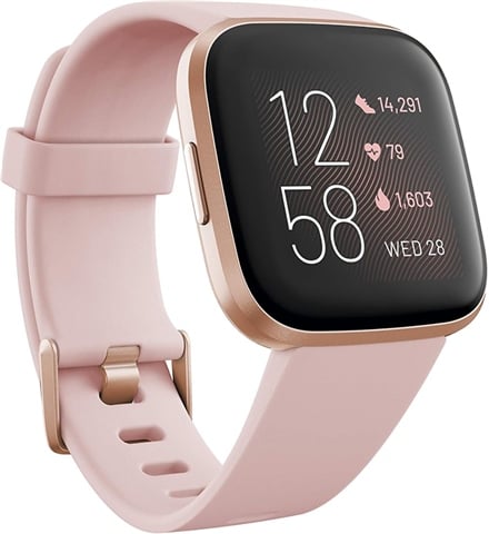 Smart Watch Fitbit Versa Fitness Watch Rose Gold Periwinkle Fitbit