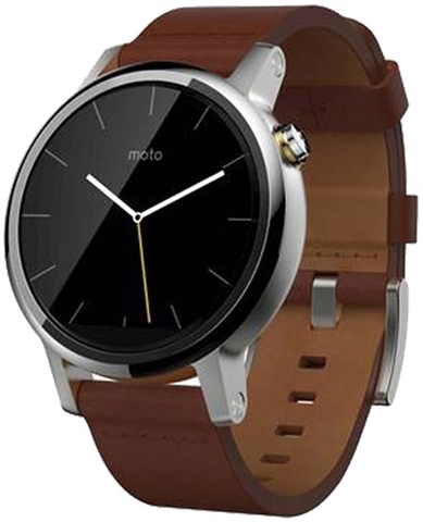 Moto 360 shop stainless steel