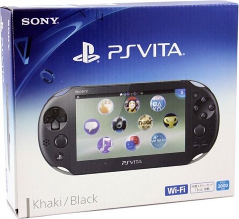 Playstation Vita Slim Black Wifi, Boxed 