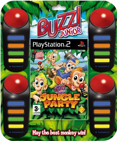 BUZZ!™ Junior: Jungle Party PS3 — buy online and track price history — PS  Deals USA