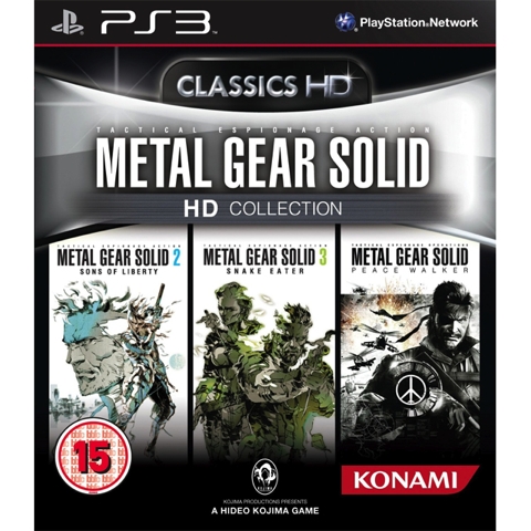 metal gear collection ps3