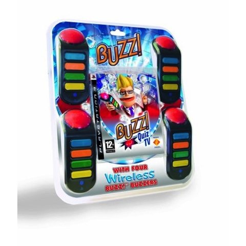 BUZZ! QUIZ TV PS3! NO BUZZERS INCLUDED!