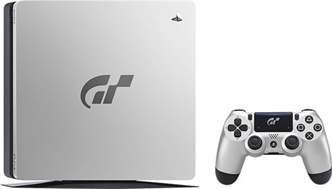Playstation Slim 1TB Gran Turismo Silver (No Game), Unboxed