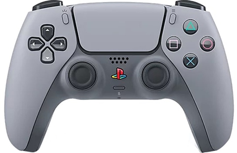 Cover Shell Per Controller PS5 30° Anniversario - Guscio Sostitutivo Grigio, Alta Qualità