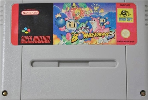 SNES Super Bomberman 3 