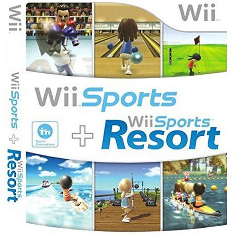 Wii Sports/Sports Resort (Plastic Case) CeX (IE): Buy, Sell
