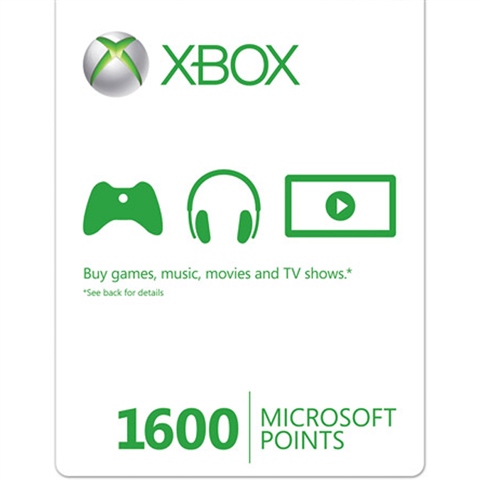 Xbox 360 1600 Points Card (Sealed Only) CeX (IE): Buy, Sell