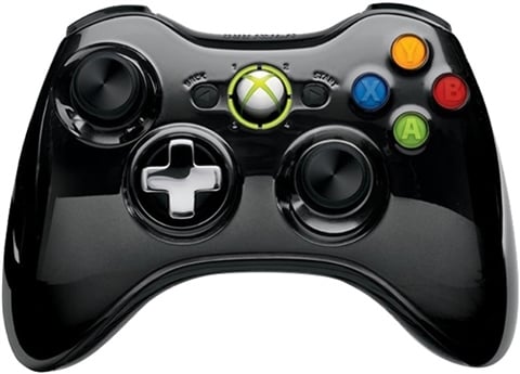 X360 Official Wireless Pad Chrome Black, B CeX (IE): Buy, Sell