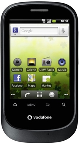 Vodafone 858 Smart Black Unlocked 130MB Mini Android Smartphone