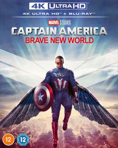Captain America: Brave New World (12) 2025 4K UHD+BR CeX (IE - Main Image